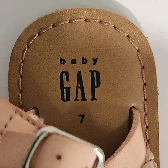 GAP Pink and Brown Sandals with Braided Details - Picture 6 of 6